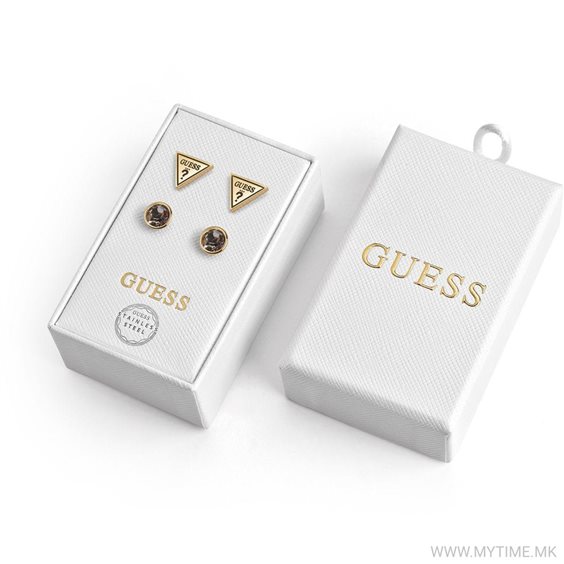 Orecchini Guess Donna in Acciaio Cubic Zirconia JUBS01805JWYGT/U - JUBS01805JWYGT/U